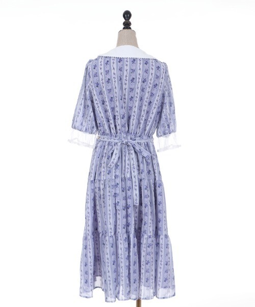 axes femme（アクシーズファム）の「プチローズ柄ワンピース（ワンピース・レディース・ラベンダー/キナリ/ピンク・MEDIUM）」の17枚目の写真