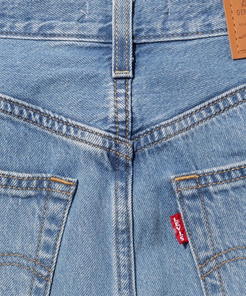 Levi's（リーバイス）の「RIBCAGE SKIRT BERNAL TIDE（デニムスカート・レディース・ライトインディゴブルー・29inch/24inch/25inch/26inch/27inch/23inch/28inch）」の7枚目の写真