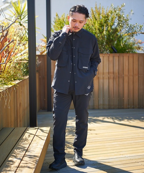 CIAOPANIC TYPY（チャオパニックティピー）の「【Roue/ルー】フィッシングシャツ（シャツ/ブラウス・メンズ・ブラック/ベージュ・S/M/L）」の22枚目の写真