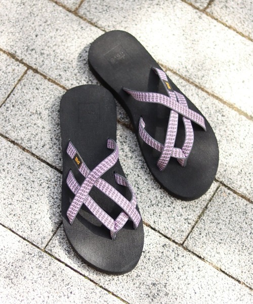 Teva(テバ)の「【TEVA/テバ】OLOWAHU◆(サンダル・レディース・グリーン/ブラック/パープル・25cm/24cm/23cm)」の4枚目の写真