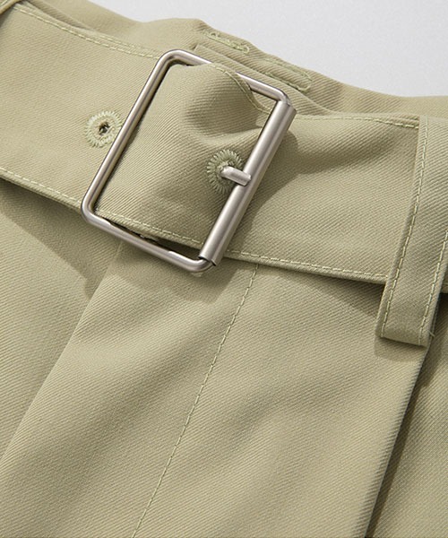 Fano Studios(ファノ ストゥディオズ)の「【Fano Studios】Buckle belt loose slacks FX21K007(スラックス・レディース・ライトベージュ・M/S/L)」の13枚目の写真