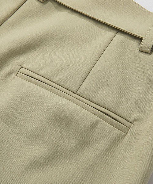 Fano Studios(ファノ ストゥディオズ)の「【Fano Studios】Buckle belt loose slacks FX21K007(スラックス・レディース・ライトベージュ・M/S/L)」の15枚目の写真