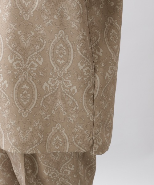 RAGEBLUE（レイジブルー）の「＜セットアップ着用可能＞ダマスク/ペイズリー柄シャツ/938053（シャツ/ブラウス・メンズ・ブルー系その他/ベージュ系その他2・MEDIUM/LARGE）」の16枚目の写真
