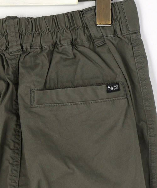 179/WG（イチナナキュウダブルジー）の「セミフレアチノパン（チノパンツ・レディース・グリーン/ベージュ・MEDIUM）」の11枚目の写真