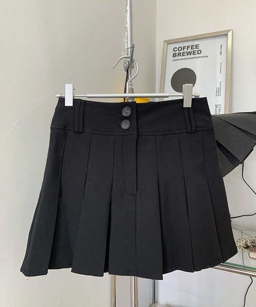 HALEY PESCA（ヘーリーペスカ）の「HALEY PESCA/ミニプリーツスカート（スカート・レディース・ブラック/グレー・SMALL/MEDIUM）」の4枚目の写真