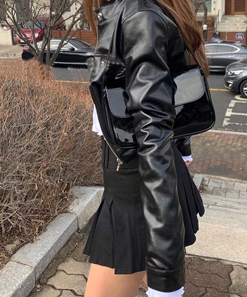 HALEY PESCA（ヘーリーペスカ）の「HALEY PESCA/ミニプリーツスカート（スカート・レディース・ブラック/グレー・SMALL/MEDIUM）」の5枚目の写真