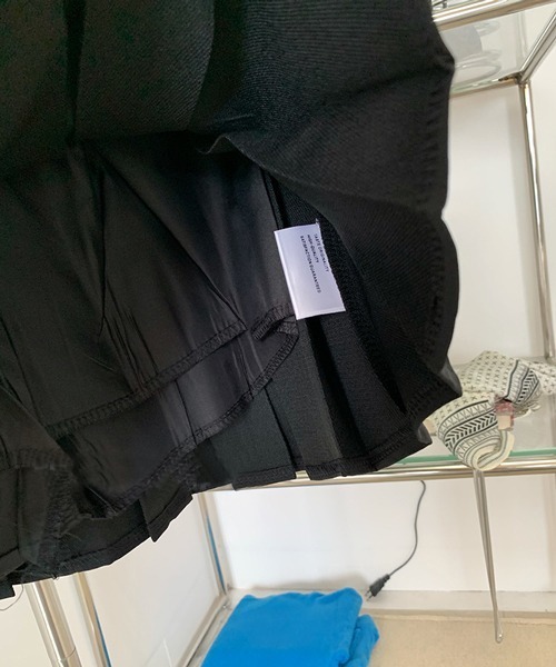 HALEY PESCA（ヘーリーペスカ）の「HALEY PESCA/ミニプリーツスカート（スカート・レディース・ブラック/グレー・SMALL/MEDIUM）」の7枚目の写真