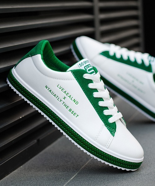 SVEC（シュベック）の「レトロ カラーリング ローカット ローテクスニーカー（スニーカー・メンズ・レッド/グリーン/ブラック・44/40/42/43/41）」の10枚目の写真