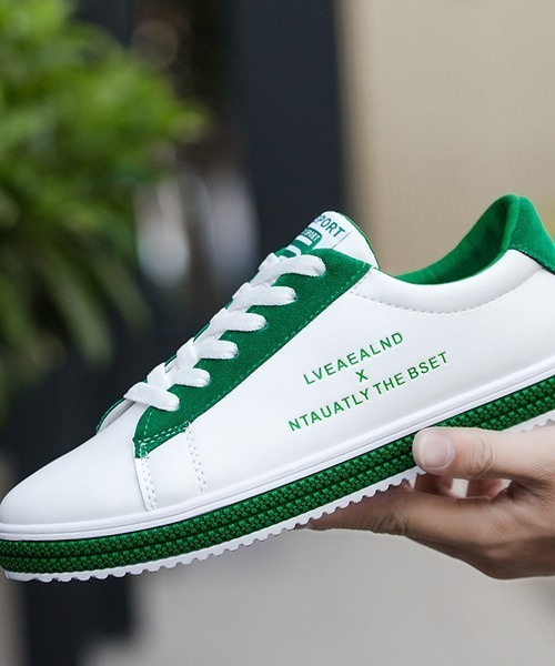 SVEC（シュベック）の「レトロ カラーリング ローカット ローテクスニーカー（スニーカー・メンズ・レッド/グリーン/ブラック・44/40/42/43/41）」の13枚目の写真