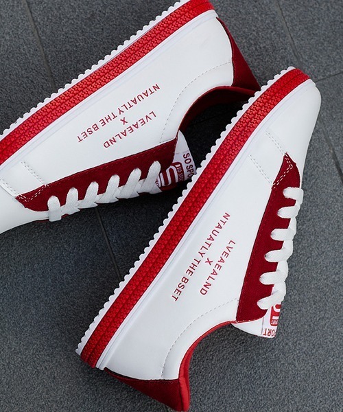 SVEC（シュベック）の「レトロ カラーリング ローカット ローテクスニーカー（スニーカー・メンズ・レッド/グリーン/ブラック・44/40/42/43/41）」の14枚目の写真