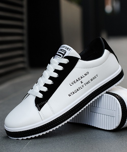 SVEC（シュベック）の「レトロ カラーリング ローカット ローテクスニーカー（スニーカー・メンズ・レッド/グリーン/ブラック・44/40/42/43/41）」の15枚目の写真