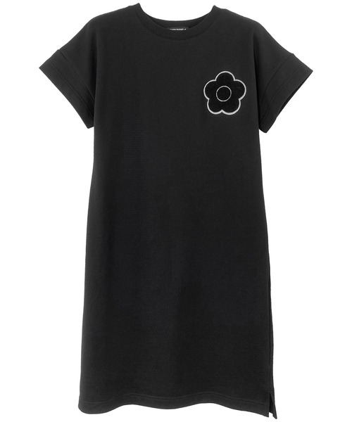 MARY QUANT（マリークワント）の「裏毛サガラポイント ワンピース（ワンピース・レディース・ブラック/カーキ・M）」の12枚目の写真