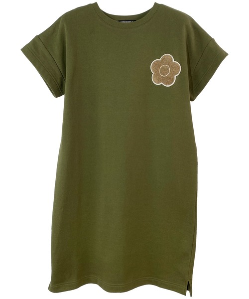 MARY QUANT（マリークワント）の「裏毛サガラポイント ワンピース（ワンピース・レディース・ブラック/カーキ・M）」の5枚目の写真