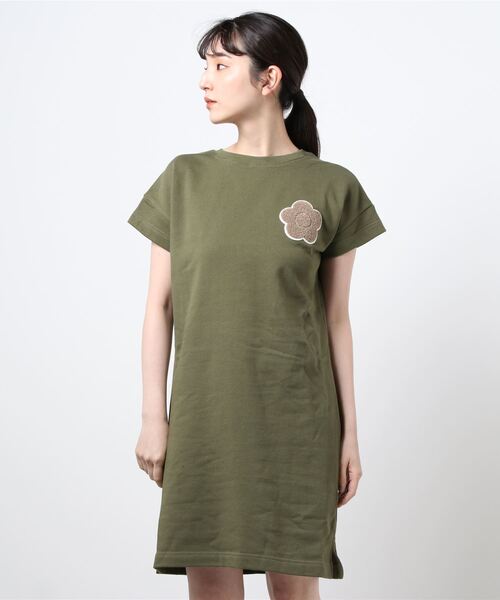 MARY QUANT（マリークワント）の「裏毛サガラポイント ワンピース（ワンピース・レディース・ブラック/カーキ・M）」の18枚目の写真