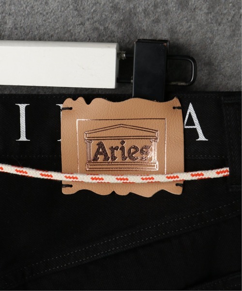 ARIES(アリーズ)の「【ARIES / アリーズ】 LOGO PRINT WAISTBAND LILLY JEANS(デニムパンツ・メンズ・ブラック・28/30/32)」の6枚目の写真