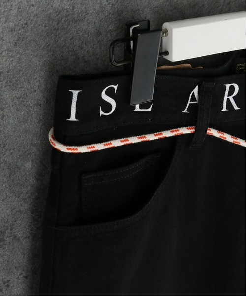ARIES(アリーズ)の「【ARIES / アリーズ】 LOGO PRINT WAISTBAND LILLY JEANS(デニムパンツ・メンズ・ブラック・28/30/32)」の7枚目の写真