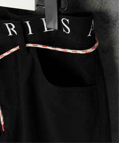 ARIES(アリーズ)の「【ARIES / アリーズ】 LOGO PRINT WAISTBAND LILLY JEANS(デニムパンツ・メンズ・ブラック・28/30/32)」の8枚目の写真