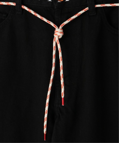 ARIES(アリーズ)の「【ARIES / アリーズ】 LOGO PRINT WAISTBAND LILLY JEANS(デニムパンツ・メンズ・ブラック・28/30/32)」の9枚目の写真