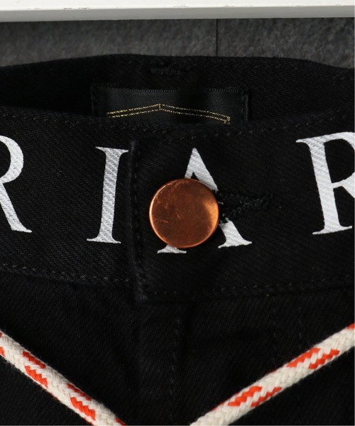 ARIES(アリーズ)の「【ARIES / アリーズ】 LOGO PRINT WAISTBAND LILLY JEANS(デニムパンツ・メンズ・ブラック・28/30/32)」の10枚目の写真