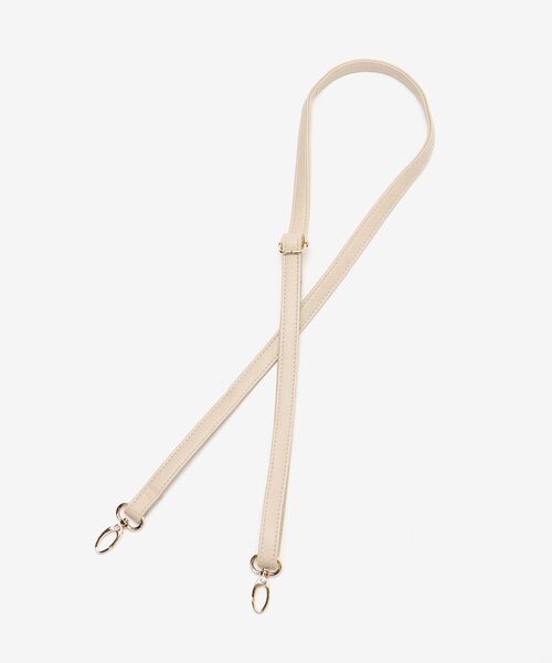 MAJESTIC LEGON（マジェスティックレゴン）の「ガーリーパールかごバッグ（かごバッグ・レディース・アイボリー/モカ・FREE）」の9枚目の写真