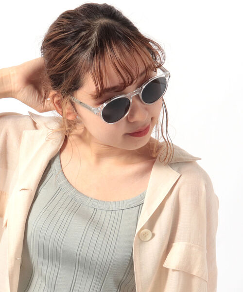 FREDY&GLOSTER（フレディアンドグロスター）の「【A.Kjaerbede/エキアビド】MARVIN サングラス（サングラス・レディース・グレー/クリア/ベージュ系その他3・FREE）」の5枚目の写真