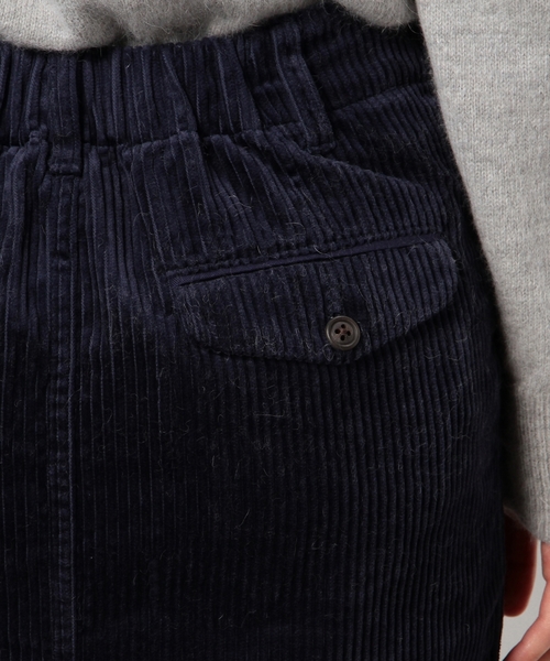 coen（コーエン）の「太畝コーデュロイタイトスカート§（スカート・レディース・ネイビー/オフホワイト/ベージュ/モカ・MEDIUM/LARGE）」の14枚目の写真