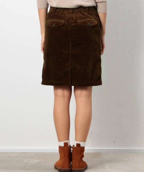 coen（コーエン）の「太畝コーデュロイタイトスカート§（スカート・レディース・ネイビー/オフホワイト/ベージュ/モカ・MEDIUM/LARGE）」の12枚目の写真