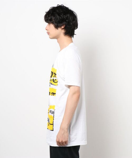 PARKS TOKYO SELECT(パークストウキョウセレクト)の「(UN)PINK T-SHIRT/プリントTシャツ(Tシャツ/カットソー・メンズ・ホワイト/ブラック・MEDIUM/LARGE/X-LARGE)」の3枚目の写真