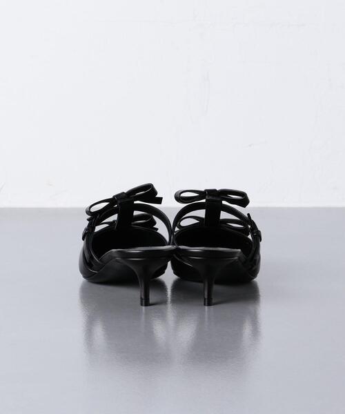 VALENTINO（ヴァレンティノ）の「＜VALENTINO（ヴァレンティノ）＞BOW ミュール ■■■（サンダル・レディース・ブラック・38/36h/35/37h/37/36）」の4枚目の写真
