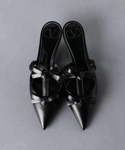 VALENTINO（ヴァレンティノ）の「＜VALENTINO（ヴァレンティノ）＞BOW ミュール ■■■（サンダル・レディース・ブラック・38/36h/35/37h/37/36）」の5枚目の写真
