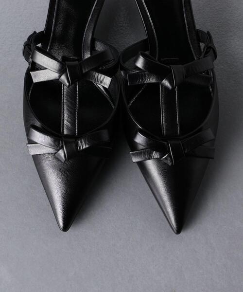VALENTINO（ヴァレンティノ）の「＜VALENTINO（ヴァレンティノ）＞BOW ミュール ■■■（サンダル・レディース・ブラック・38/36h/35/37h/37/36）」の6枚目の写真