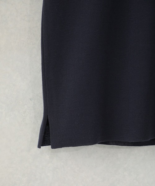 STUDIOUS（ステュディオス）の「半袖ニット（ニット/セーター・メンズ・グレー・1）」の11枚目の写真