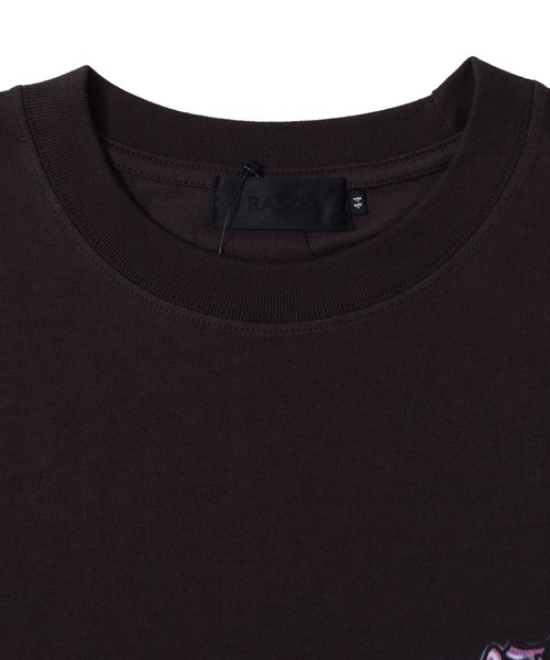RAZZIS(ラズ)の「『RAZZIS/ラズイズ』車プリントクルーネック半袖Tシャツ (Tシャツ/カットソー・メンズ・ホワイト/ブルー/チャコール・M/XL/L)」の9枚目の写真