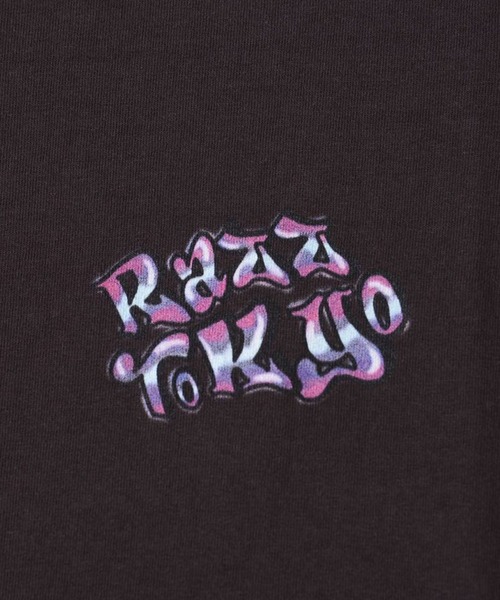 RAZZIS(ラズ)の「『RAZZIS/ラズイズ』車プリントクルーネック半袖Tシャツ (Tシャツ/カットソー・メンズ・ホワイト/ブルー/チャコール・M/XL/L)」の11枚目の写真