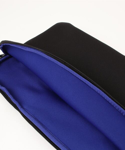 ■agnes b.■ネオプレーンPCケース unisex 今大人気☆】アニエスベー PCケース 裏地バイカラー (Agnes b/PC