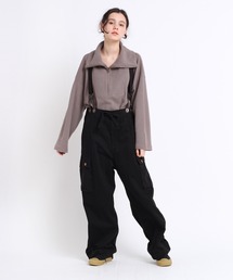 R3874 サスペンダーヒップカーゴパンツ