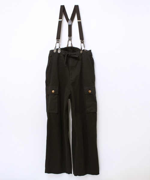 RNA-N（アールエヌエーエヌ）の「R3874 サスペンダーヒップカーゴパンツ（カーゴパンツ・レディース・ブラック/カーキ・MEDIUM）」の10枚目の写真