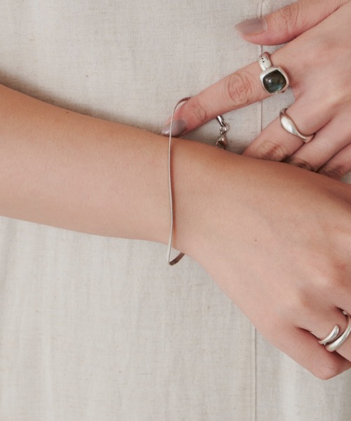 Aunt Marie's（アントマリーズ）の「スネークチェーンブレスレット（ブレスレット・レディース・シルバー/ゴールド・FREE）」の3枚目の写真