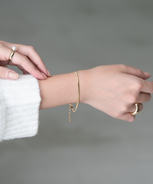 Aunt Marie's（アントマリーズ）の「スネークチェーンブレスレット（ブレスレット・レディース・シルバー/ゴールド・FREE）」の12枚目の写真