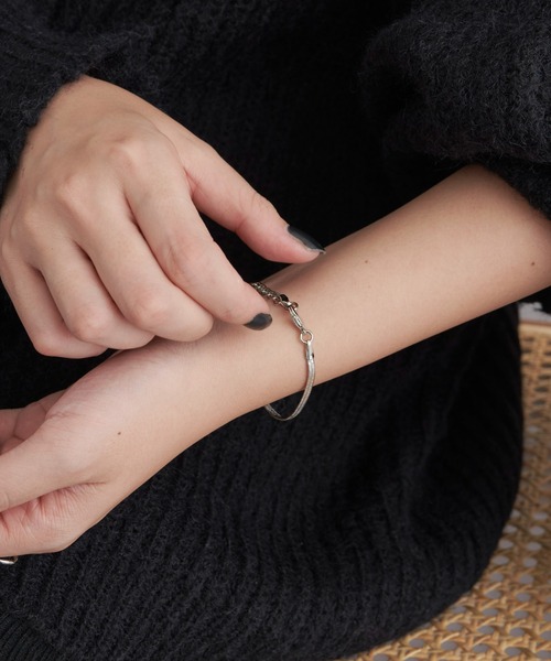 Aunt Marie's（アントマリーズ）の「スネークチェーンブレスレット（ブレスレット・レディース・シルバー/ゴールド・FREE）」の15枚目の写真