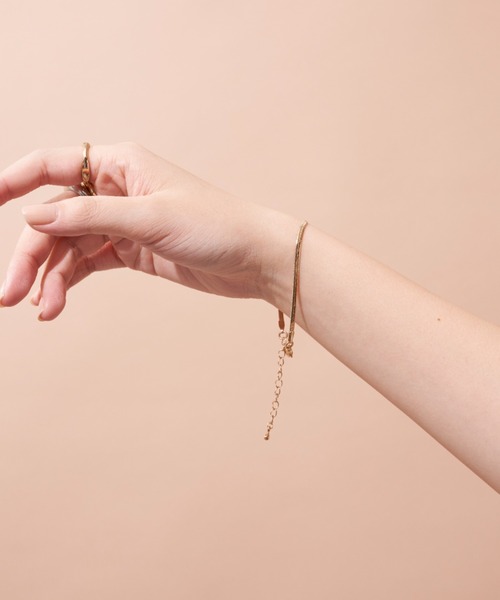 Aunt Marie's（アントマリーズ）の「スネークチェーンブレスレット（ブレスレット・レディース・シルバー/ゴールド・FREE）」の20枚目の写真