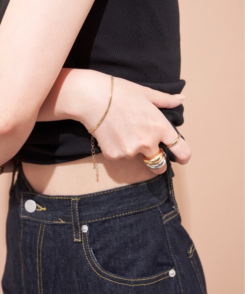 Aunt Marie's（アントマリーズ）の「スネークチェーンブレスレット（ブレスレット・レディース・シルバー/ゴールド・FREE）」の21枚目の写真