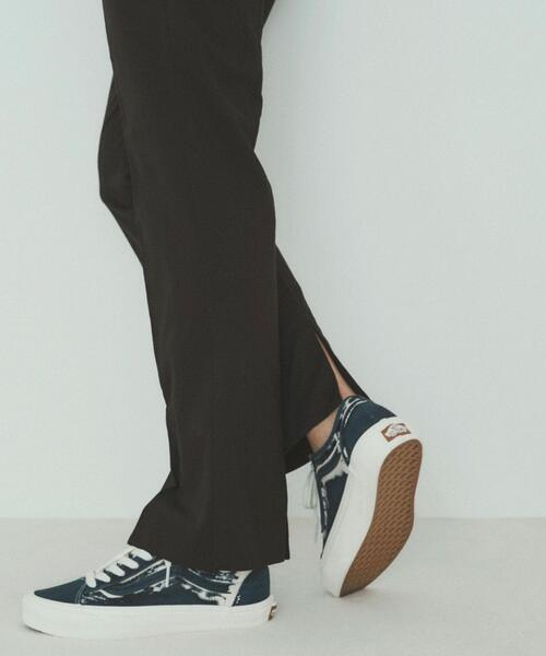 green label relaxing（グリーンレーベルリラクシング）の「BEAUTY スリット パンツ（その他パンツ・レディース・ブラック/パープル/ブラウン/ライム・38/36/34/40/42）」の11枚目の写真