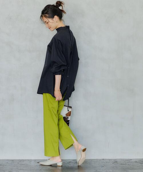 【新品タグ付】本田翼さん着用☆グリーンレーベルリラクシング　クルーネック　ニット green label relaxing（グリーンレーベルリラクシング）の