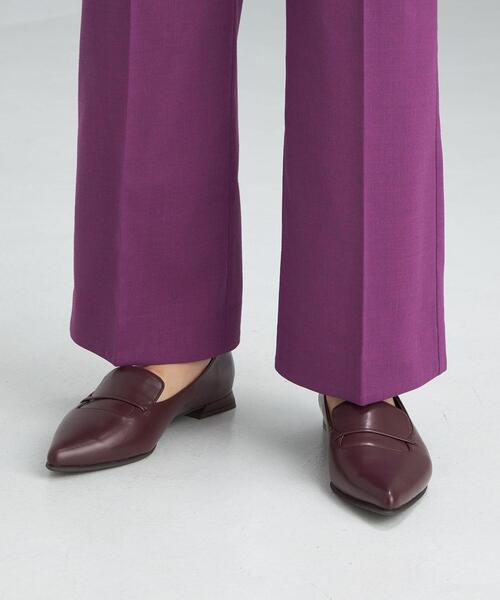 green label relaxing(グリーンレーベルリラクシング)の「【本田翼さん着用】BEAUTY スリット パンツ(その他パンツ・レディース・パープル/ライム/ブラウン/ブラック・36/34/38/42/40)」の9枚目の写真