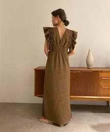 I_am | v neck frill ops(ワンピース)