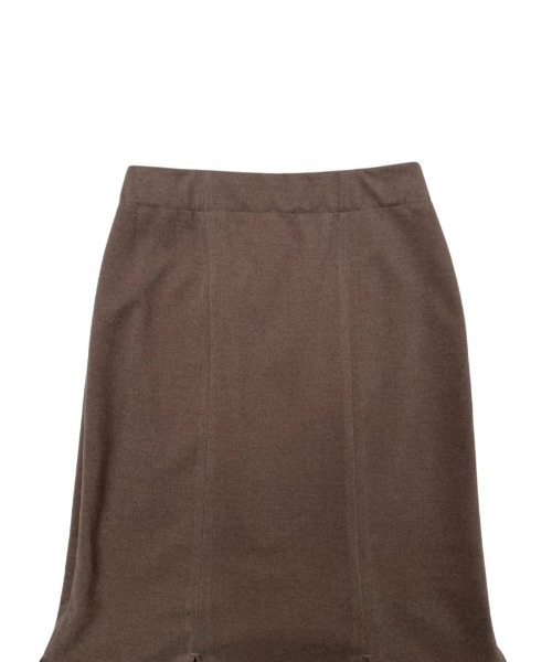 NEUNA（ヌナ）の「ウールタッチマーメイドプリーツサテン切替ロングスカート（スカート・レディース・ブラック/アイボリー/グレイッシュベージュ・SMALL/MEDIUM/LARGE）」の13枚目の写真