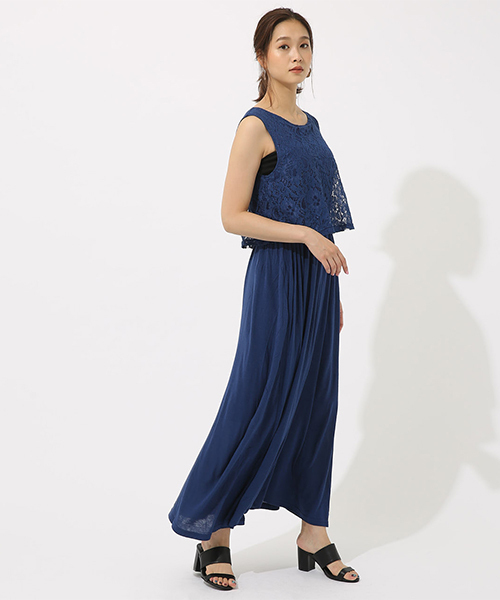 ブランド古着 ノースリーブワンピース ワンピース Azul By Moussy アズールバイマウジー のファッション通販 Zozoused