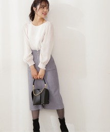 PROPORTION BODY DRESSING | ランダムプリーツシャーリングブラウス / 1211210911(シャツ/ブラウス)