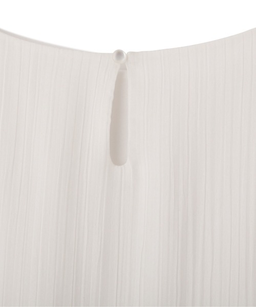 PROPORTION BODY DRESSING（プロポーションボディドレッシング）の「ランダムプリーツシャーリングブラウス / 1211210911（シャツ/ブラウス・レディース・ホワイト系その他/ブラウン系その他/ブラウン・MEDIUM/SMALL）」の10枚目の写真